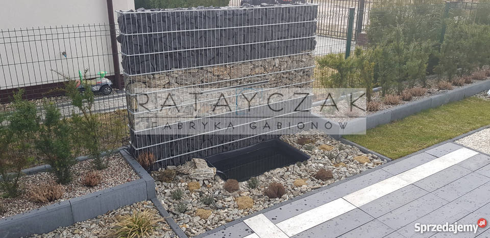 Ogrodzenie gabionowe gabiony gabion ogrodzenie Koszalin