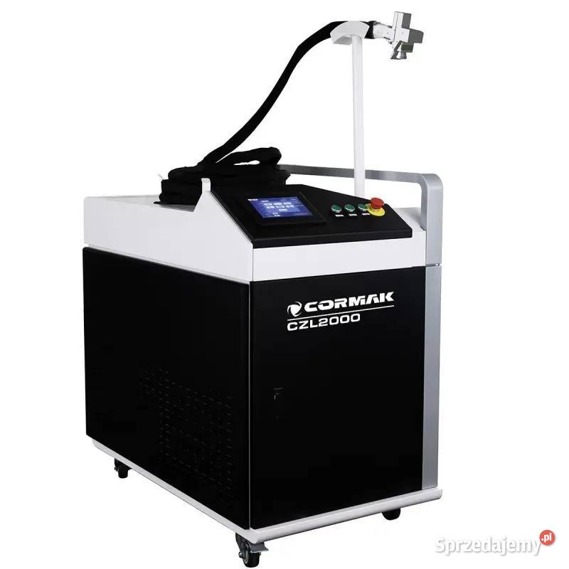 ŚWIATŁOWODOWY LASER CZYSZCZĄCY CORMAK CZL1500 Siedlce sprzedam