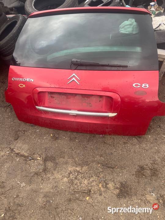 Klapa tyl citroen c8 wisnia Margonin