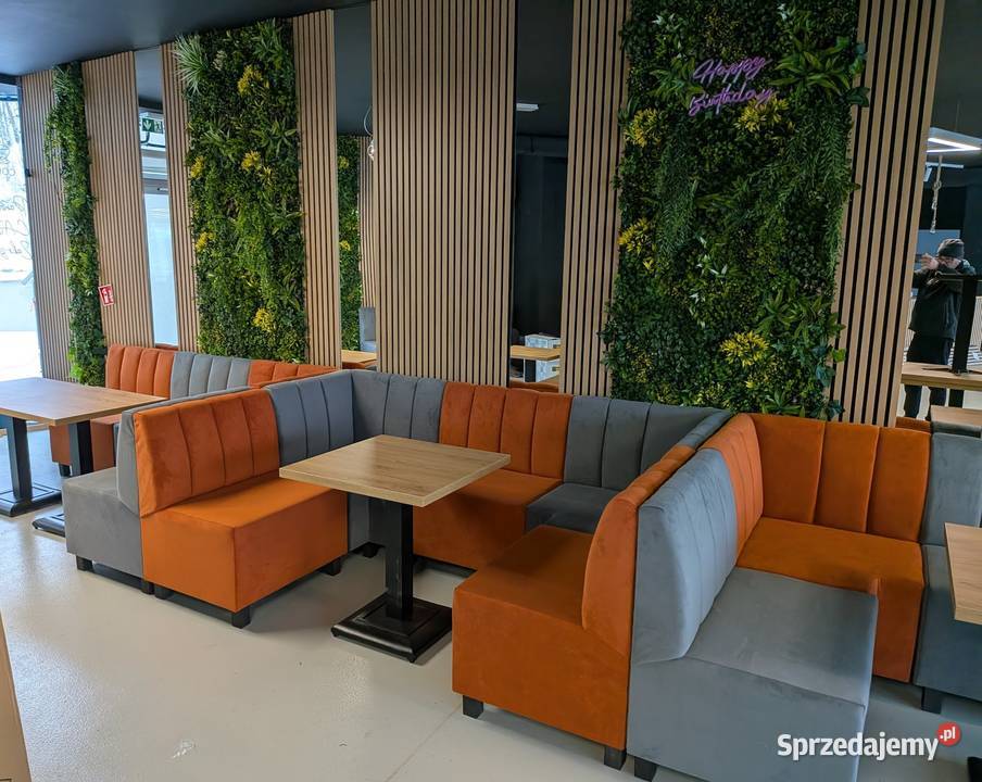 Kanapa barowa loża do restauracji Na zamówienie dolnośląskie Wrocław