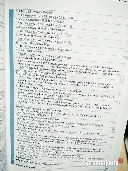 Historia 2020 vademecum maturzysty operon Warszawa