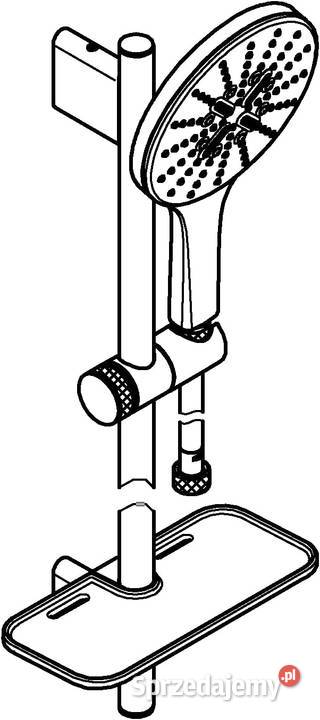 Zestaw prysznicowy natynkowy Grohe Rainshower Rzeszów