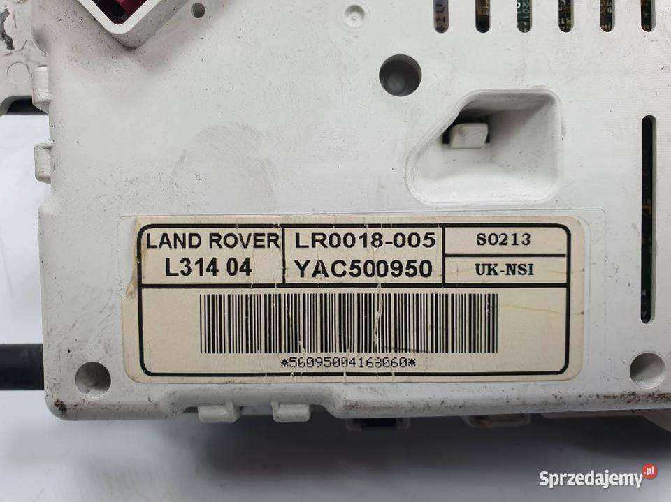 LICZNIK ZEGAR LAND ROVER FREELANDER YAC500950 UK Lipno sprzedam