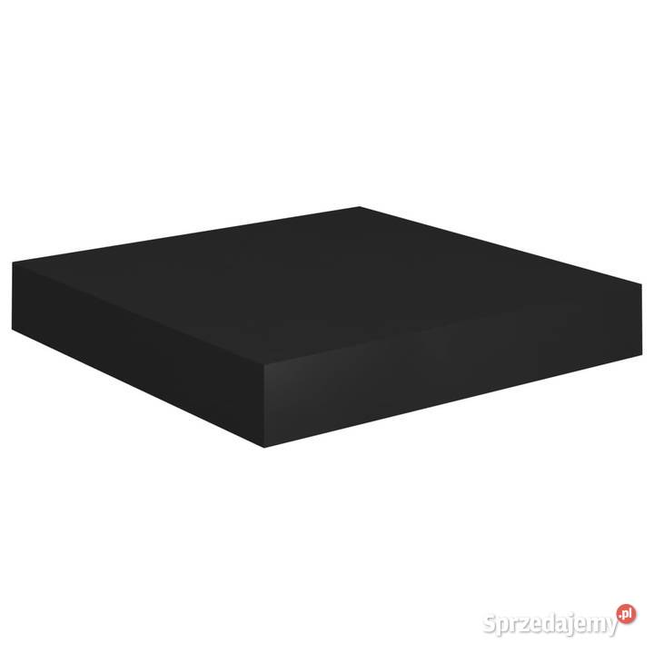 Półki ścienne 2 czarne 23 x 235 x 38 MDF Warszawa sprzedam