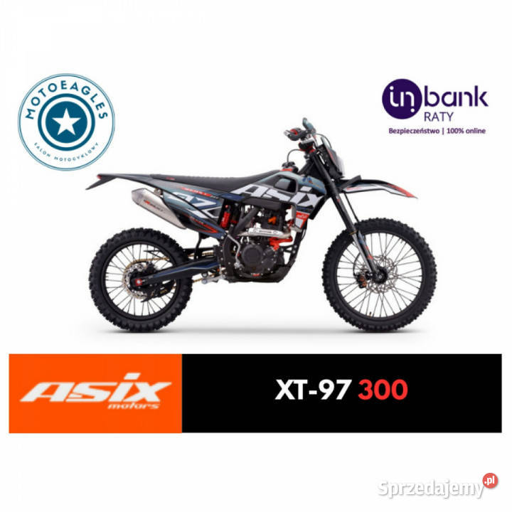 ASIX Inny Cross Asix XT97 300 Transport Raty Motocykle, skutery, quady Bicz