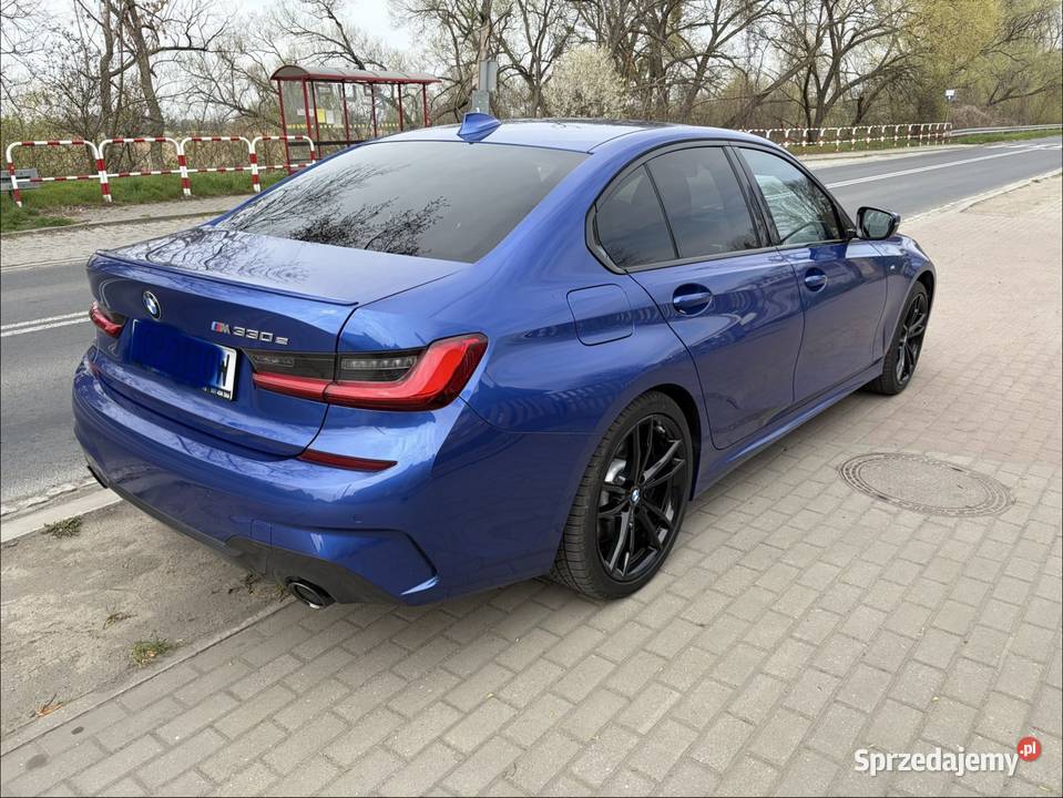 BMW G20 330e Hybryd 292 M pakietZamiana niebieski opolskie Przywory sprzedam