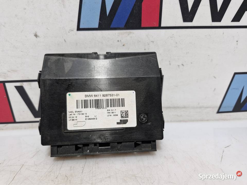 9287531 BMW F20 F21 F30 F31 MODUŁ STEROWNIK osobowe