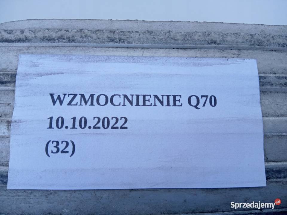 INTERCOOLER CHŁODNICA POWIETRZA INFINITI Q70 Nowy Tomyśl sprzedam