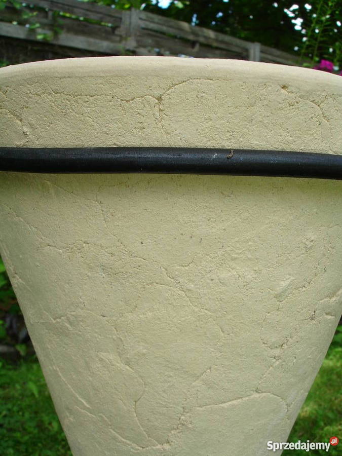 Donica ceramiczna mrozoodporna w stojaku 90 Jelenia Góra