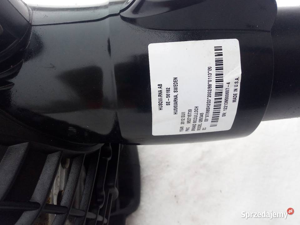 Dmuchawa spalinowa Mcculloch GBV 345 Ogród Opatów