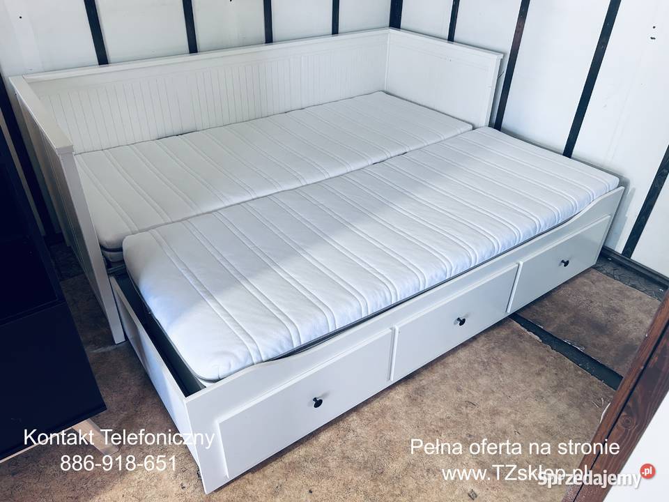 IKEA HEMNES Łóżko Leżanka z 3 szufladami 2 Rybnik
