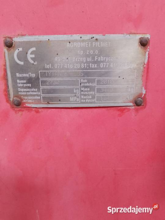 Rozrzutnik obornika tytan 8 sprzedam