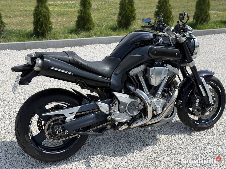 Yamaha MT01 1700 ccm Piękny stan Gotowa do fioletowy Włocławek