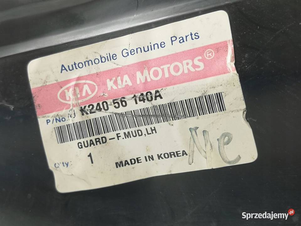 NADKOLE LEWY PRZÓD KIA SEPHIA 9697 ORYGINAŁ ASO Nadkola sprzedam