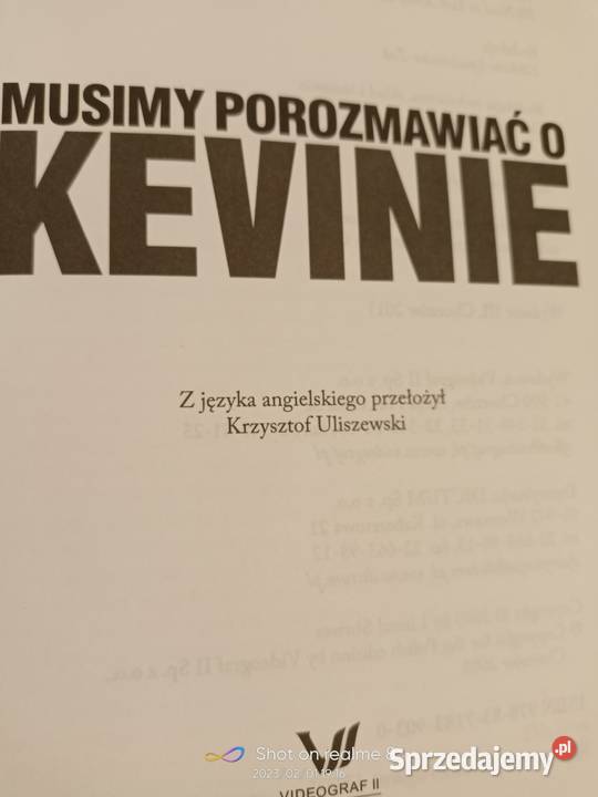 Musimy porozmawiać o kevinie książki prezenty Książki naukowe i popularnonaukowe Warszawa