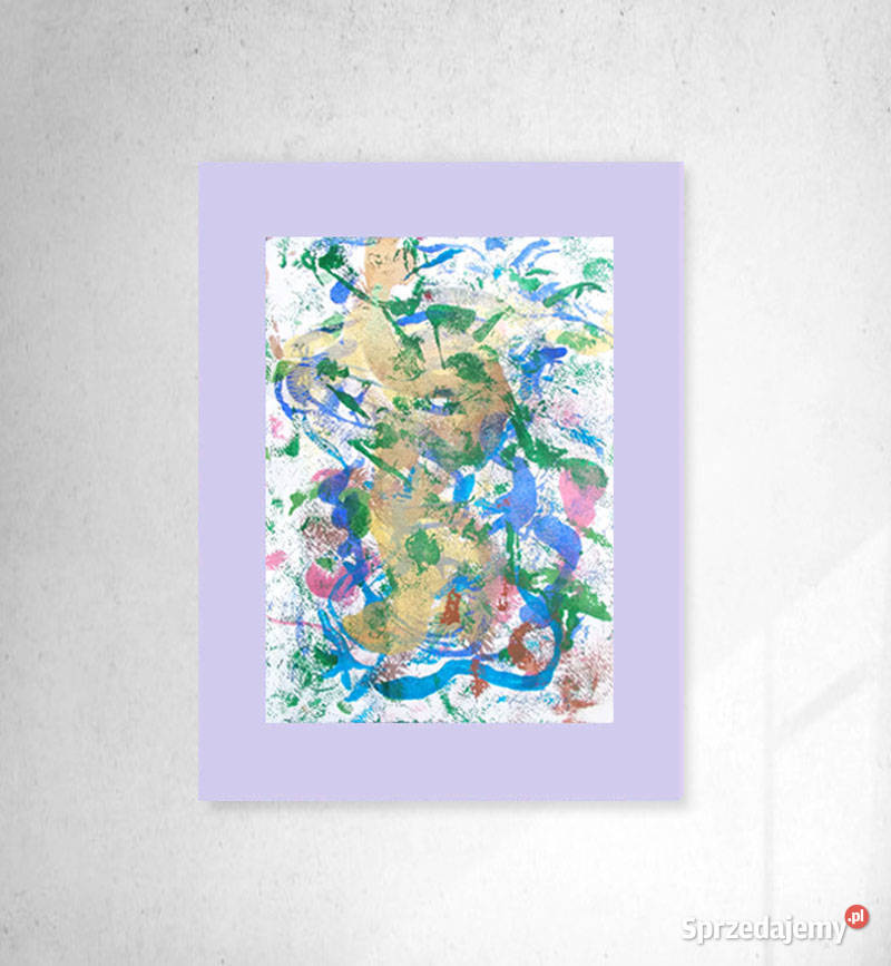 abstrakcyjny rysunek A3 Kołobrzeg sprzedam