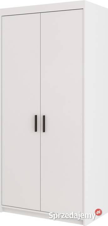 Szafa ubraniowa 90 x 190 biała sonoma garderoba
