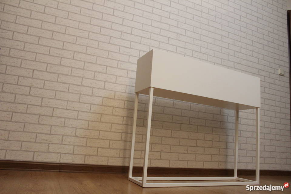 DONICA biała nowoczesna osłona na doniczke Katowice