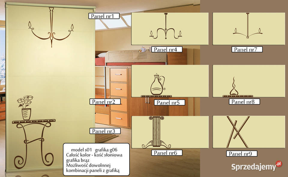 lekka ścianka rozporowa przegroda parawan Prosty Warszawa