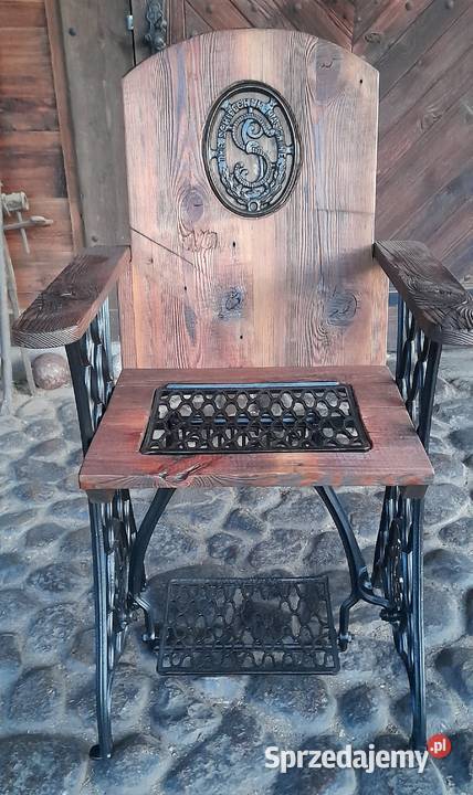 Krzesło z maszyny do szycia Kamieńczyk