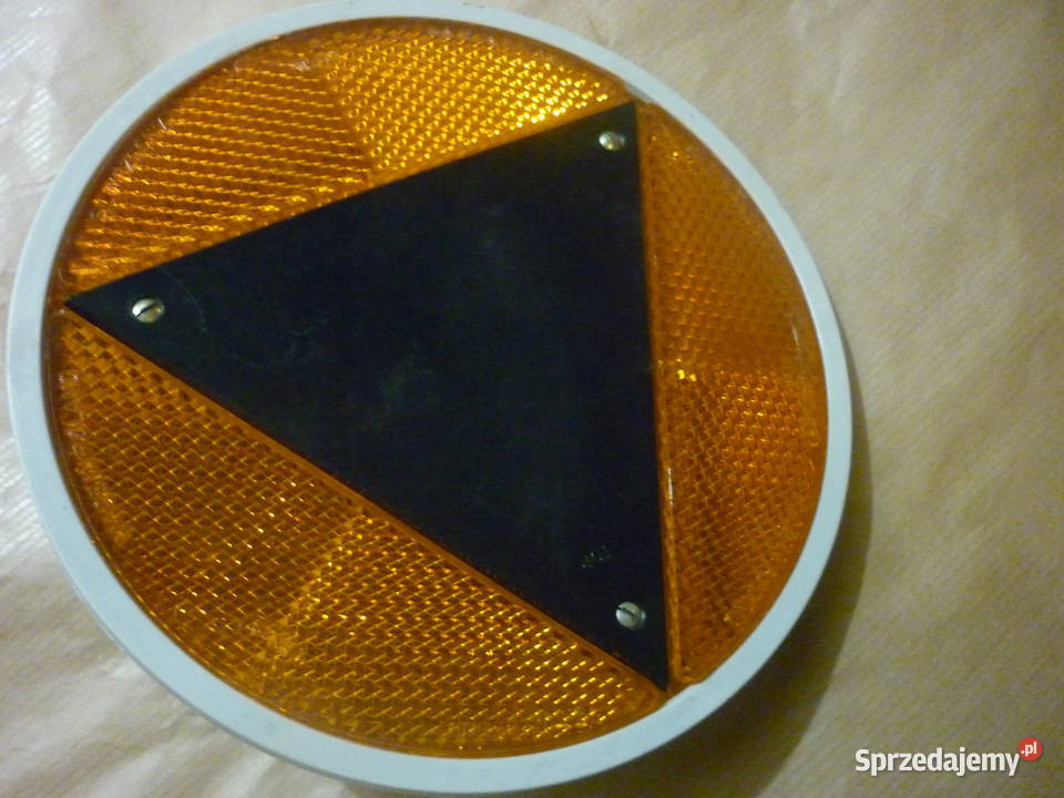 Urządzenie odblaskowe żółte przód Dębica