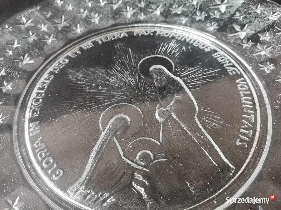 Stara nieużywana patera talerz Boże Narodzenie Katowice sprzedam