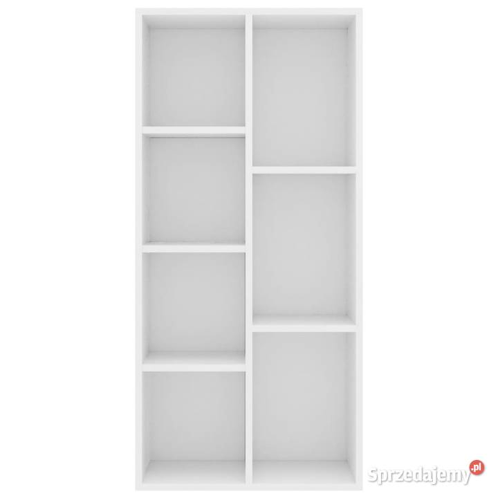 Regał na książki biały 50x25x106 materiał mazowieckie Warszawa