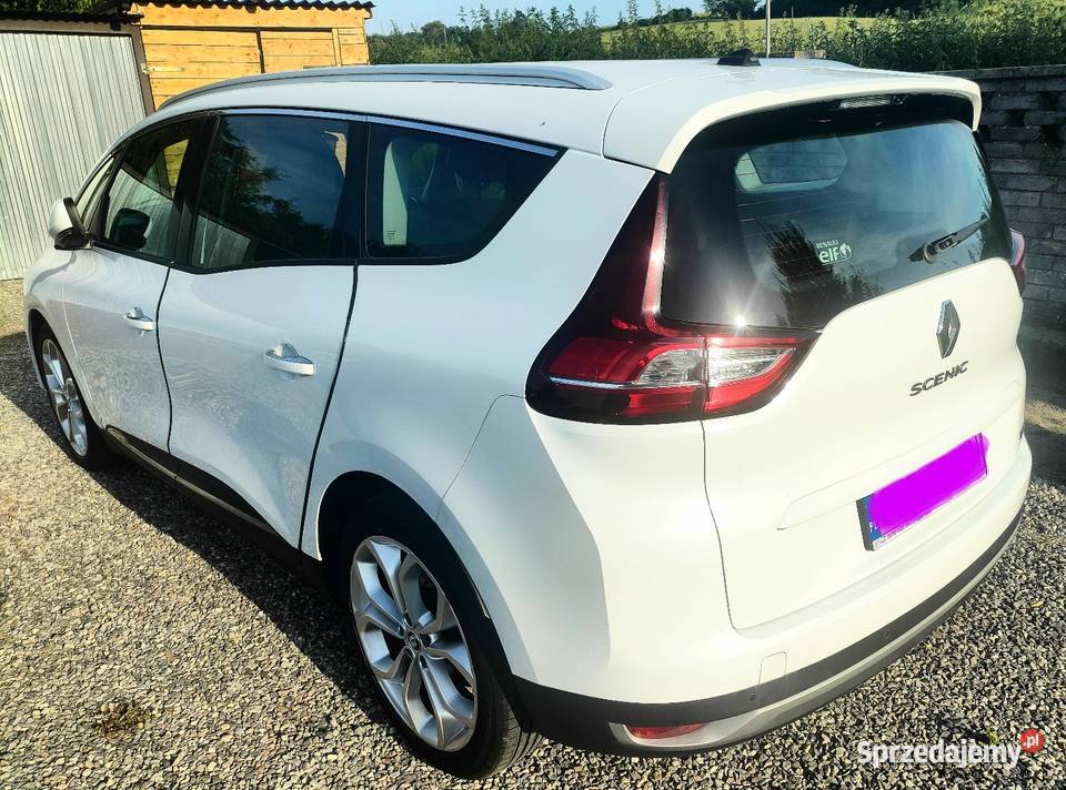 Renault Grand Scenic 99 przebiegu 2017r 7 Samochody osobowe świętokrzyskie Brzóstowa