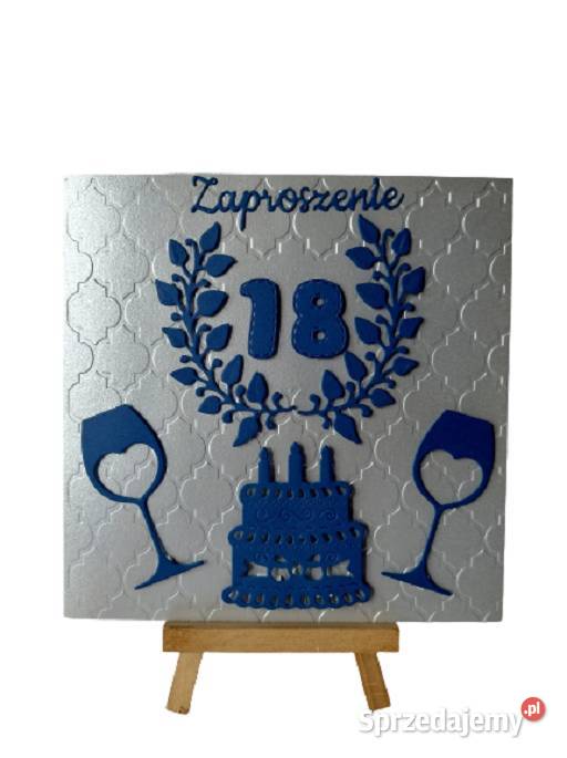 ZAPROSZENIA OSIEMNASTKA K4 WZÓR 4 wielkopolskie