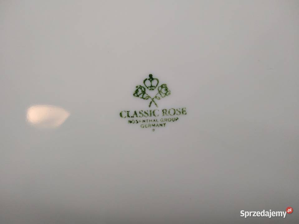 Talerze płytkie Rosenthal Sanssouci ecru 6 Porcelana i szkło Kalisz