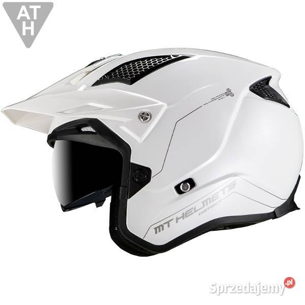 KASK OTWARTY TRIAL QUAD MLXL2XL DISTRICT BIAŁY