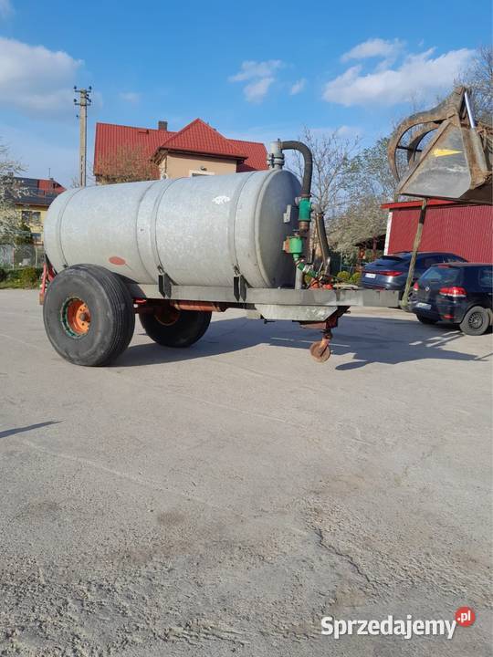 Beczkowóz do gnojowicy 6000L w ocynku Wysokie Mazowieckie