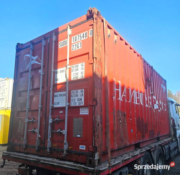 Kontener Morski 20 Magazyn Sprzedam Somianka-Parcele