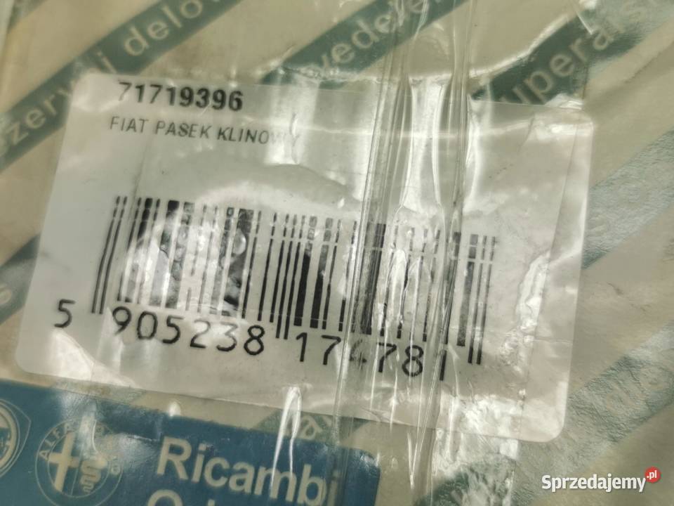 PASEK KLINOWY FIAT PUNTO 19942000 17 TD NOWY