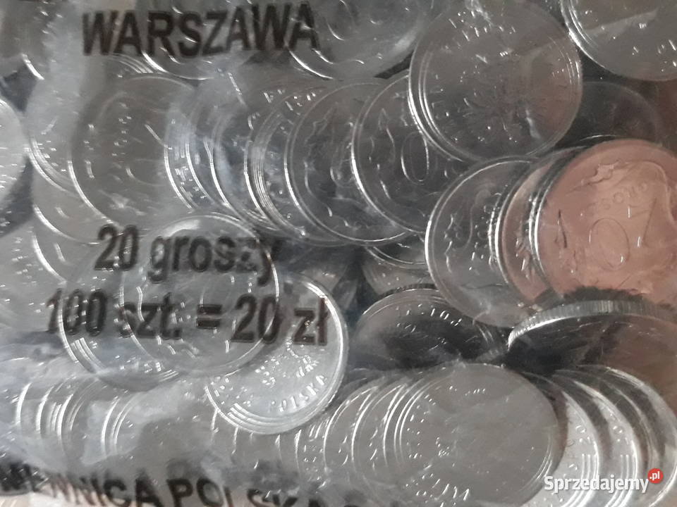 20 Groszy x 100 2021 rmenniczy woreczek wielkopolskie Konin