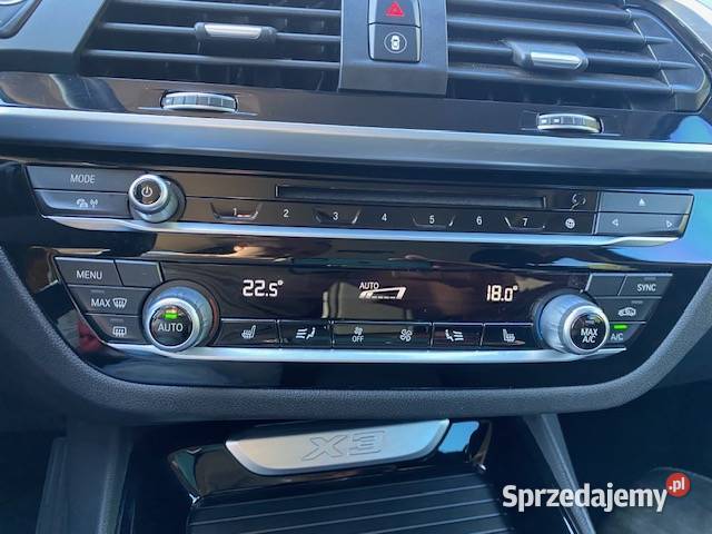 BMW X3 2018r 20d Automat kamery 360c el klapa diesel Gdańsk sprzedam