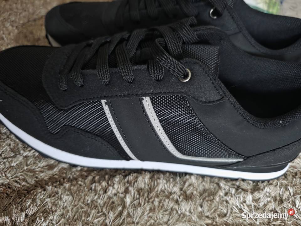 Buty męskie Cleve r 43 czarne inna Białystok sprzedam