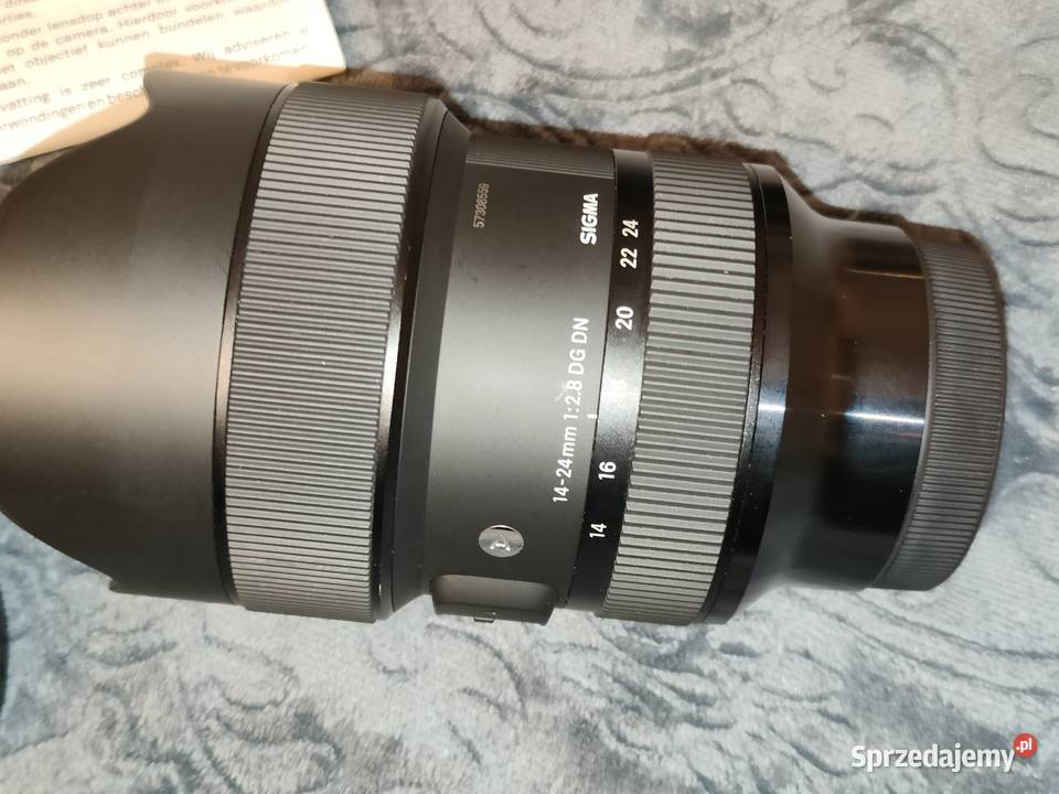Obiektyw Sigma ART 1424mm F28 DG DN ART do Sony śląskie