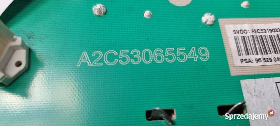 LICZNIK ZEGAR PEUGEOT 207 SW 9662904080 Lipno