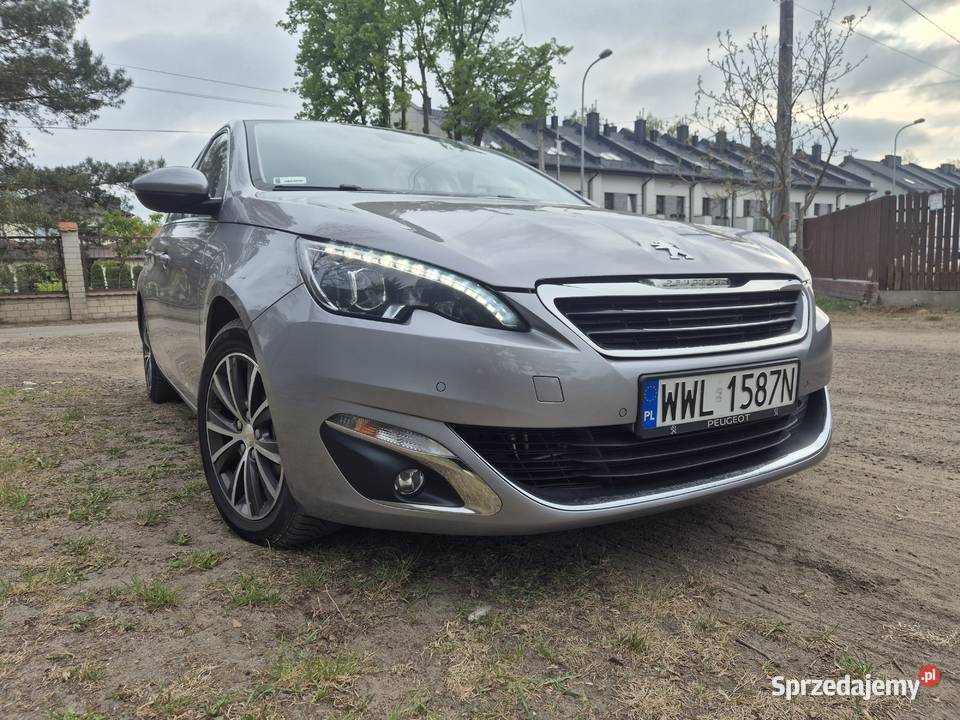 Peugeot 308 Allure Hdi Led mazowieckie Warszawa