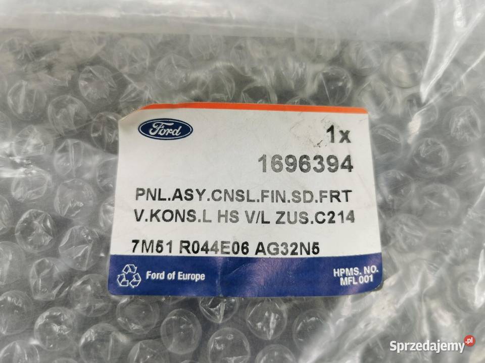 OSŁONA TULNELU PRAWA FORD KUGA 2012 NOWA