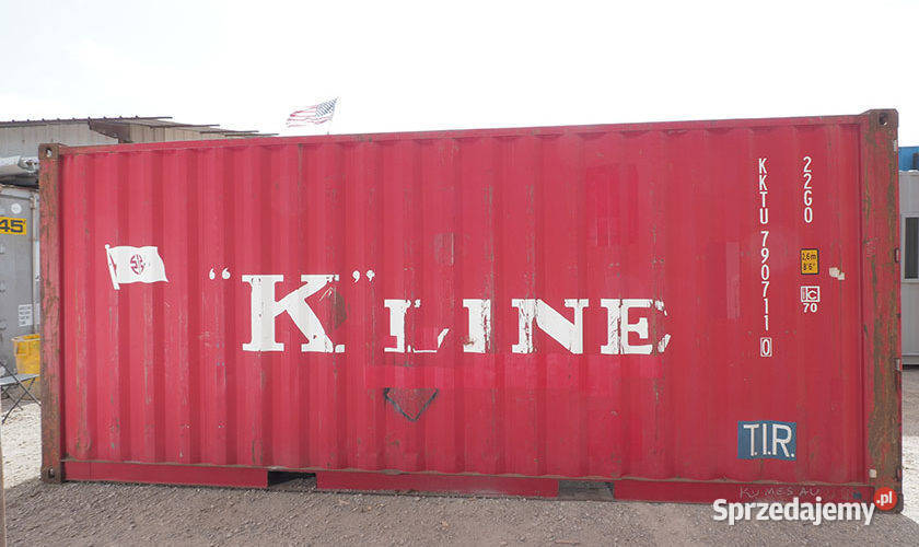 Kontener morski magazynowy 20DV 6 metrowy Pieszyce