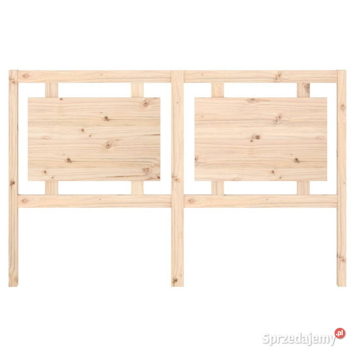Wezgłowie łóżka 1555x4x100 lite drewno sosnowe mazowieckie sprzedam