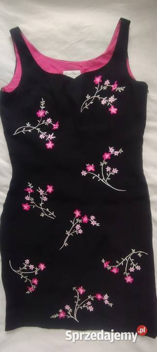 Sukienka czarna elegancka Sarah Spencer z USA