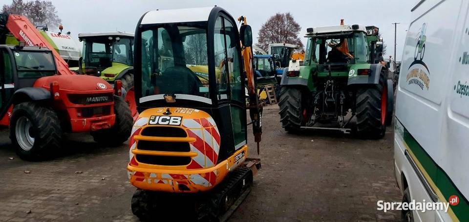 Jcb 8018 CTS 1400mth 2017r 3 łyżki Młot Mini Pozostałe podlaskie Dobrzyniewo Duże