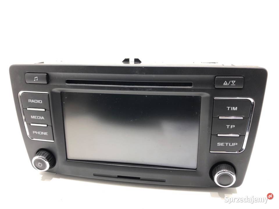 RADIO SKODA YETI 1Z0035156N 0917 ODTWARZACZ Sprzęt audio fabryczny