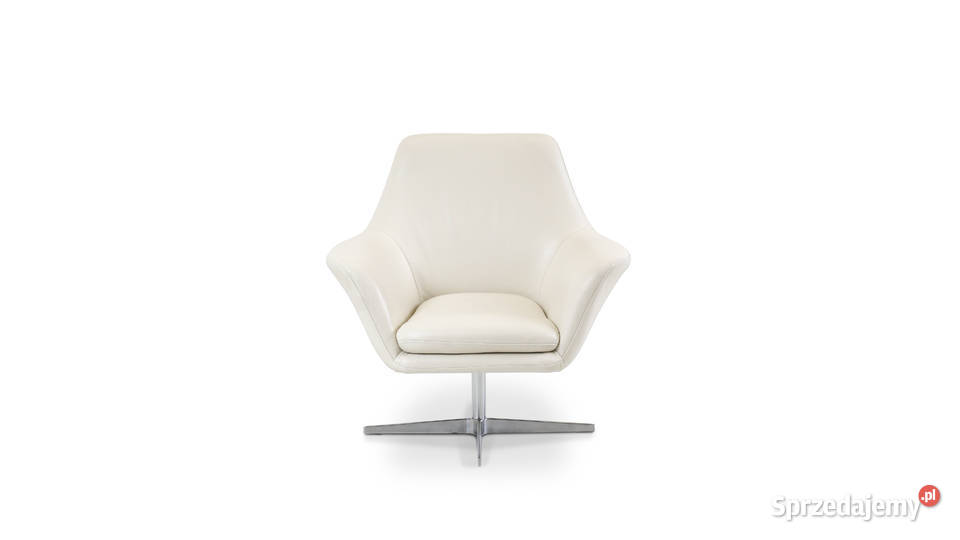Fotel Obrotowy Skóra naturalna Meble Wanat Toruń