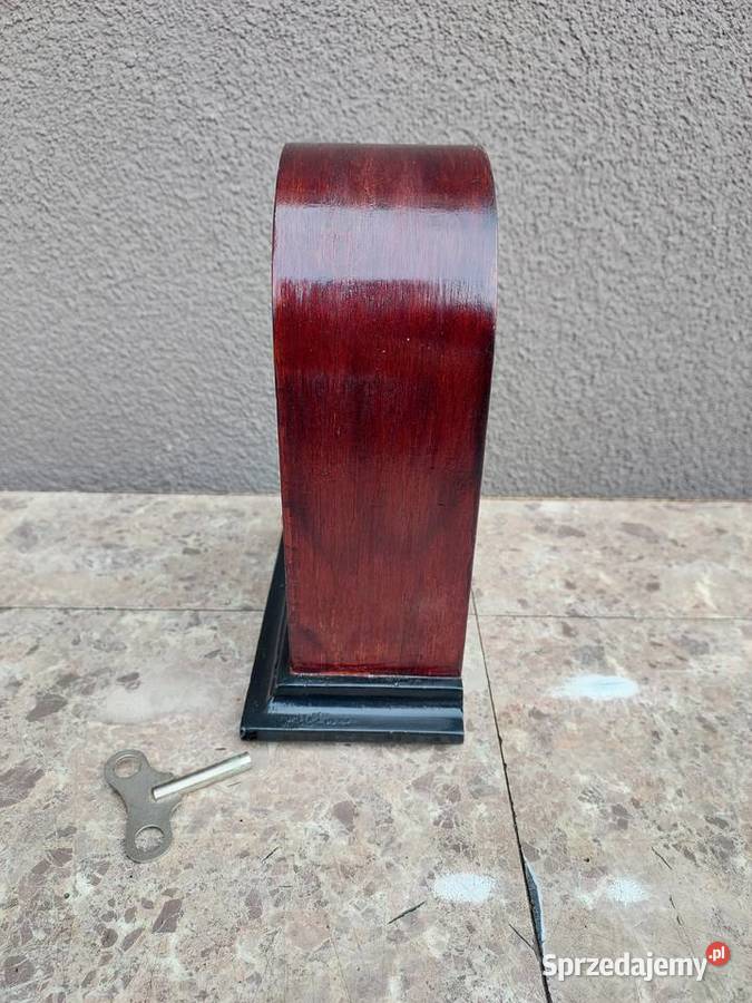 114 Stary zegar stołowy Lauffer chodzik Tczew