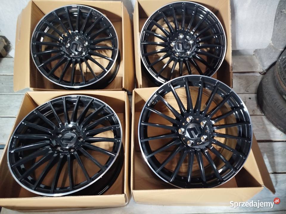 S379 Alufelgi Nowe 18 5x112 8j Et45 Vw Skoda Bąków