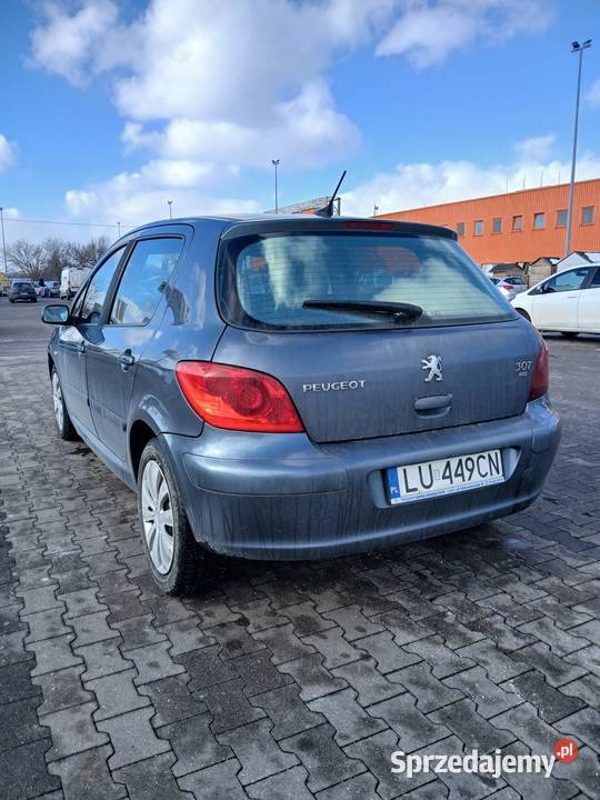 Zadbany PEUGEOT 307 2006r 20 HDI 136 4/5 Lublin sprzedam